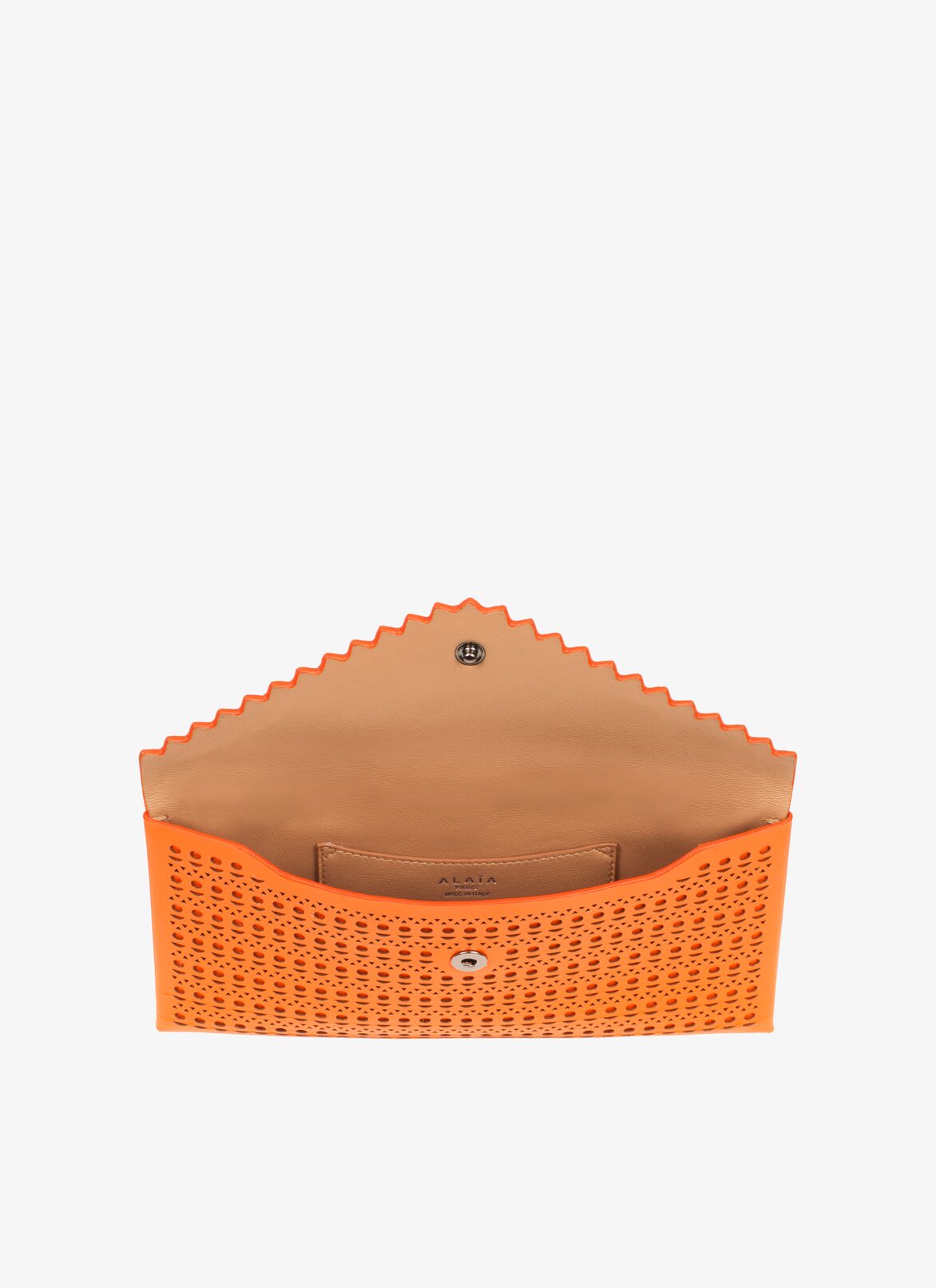 Louise 24 Clutch
 ALAÏA ORANGE LOUISE 24 CLUTCH